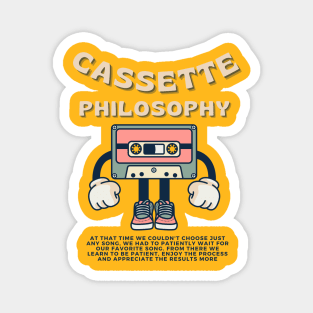 Cassette Philosophy Magnet