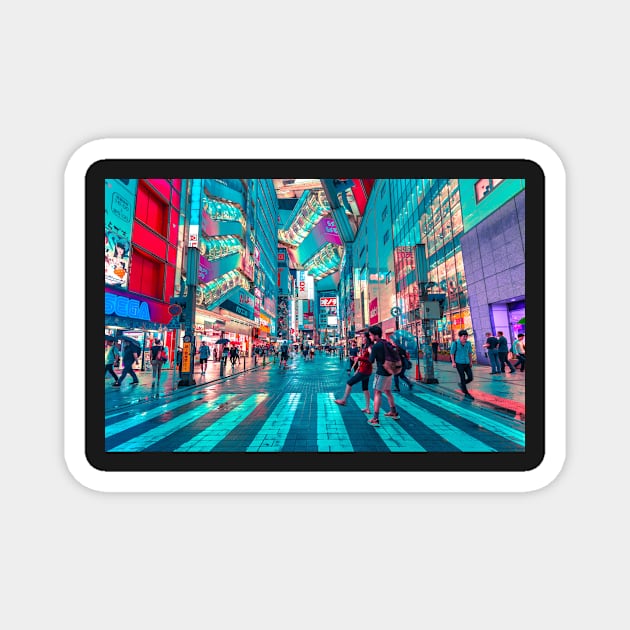 TOKYO STREET Magnet by Proadvance