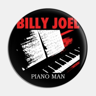 Piano Man Billy Joel music Pin