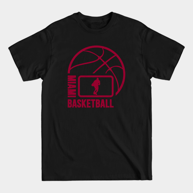 Disover Miami Basketball 01 - Miami Heat - T-Shirt