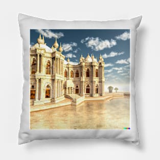 A palace in heaven Pillow