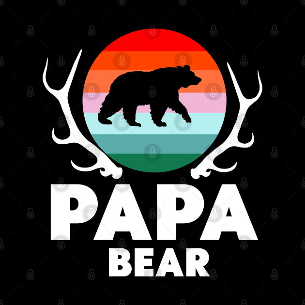 Papa Bear Daddy Father Dad Humor Trend Gift ideas by shamyin