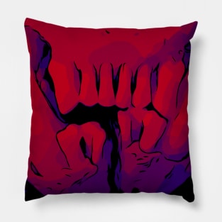 Animal Skull Comic style Pillow