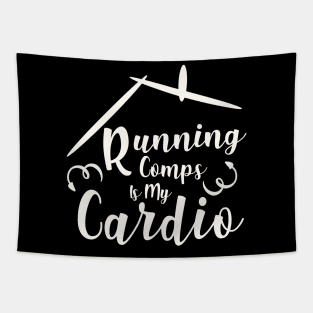 Running Comps Is My Cardio T-Shirt Real Estate Agent Realtor Tapestry