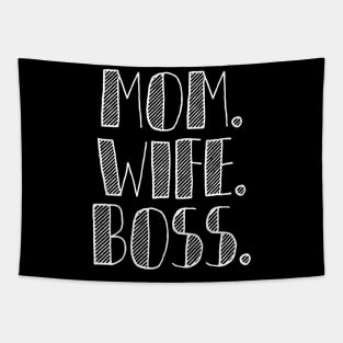 Mom Wife Boss Mother_s Day gift For Boss Moms Tank-Top Tapestry