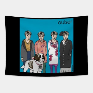 Funny Ouiser Boudreaux Parody Album Cover Blue Tapestry