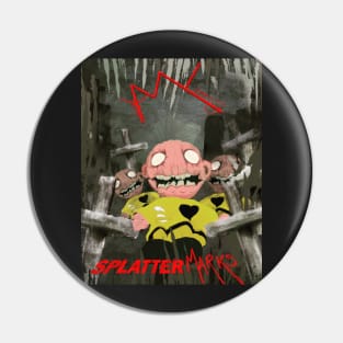 Halloween Peanut Zombie invasion Pin