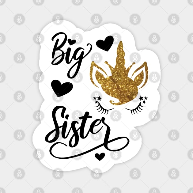 Big Sister big sister little sister Magnet by Gaming champion
