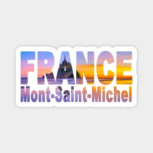 FRANCE Mont Saint Michel Magnet