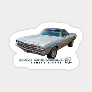 1969 Chevrolet El Camino Pickup Magnet