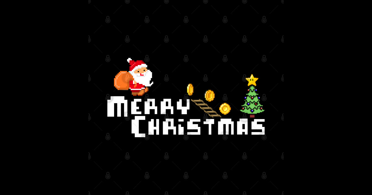 Gamer Christmas Gaming Gamer Christmas Sticker TeePublic