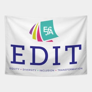 EFAs Equity, Diversity, Inclusion, and Transformation Committee Logo Tapestry
