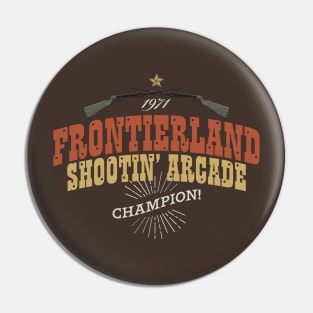 Shootin' Arcade Champion Pin