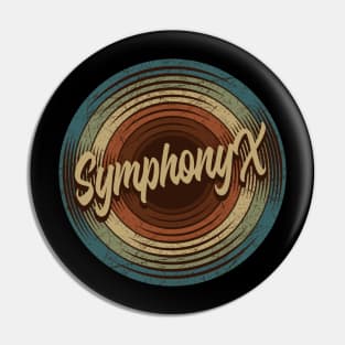 Symphony X Vintage Vinyl Pin