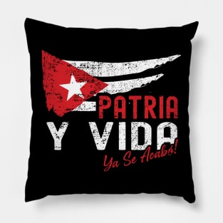 Patria Y Vida Pillow