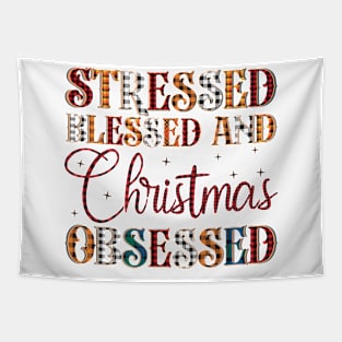 Retro Christmas Tapestry