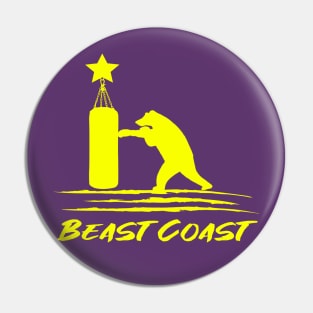 Beast Coast California Republic Bear Boxing Pin