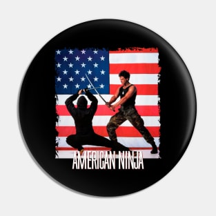 American Ninja Martial Arts Pin