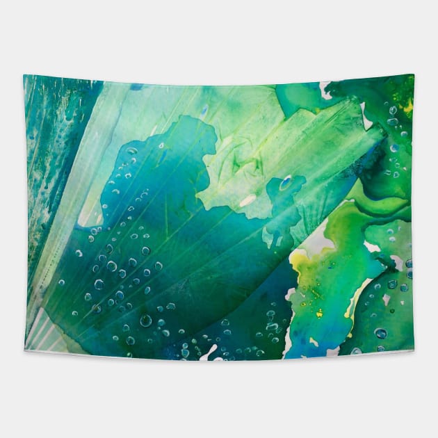 Environmental Considerations Deep Sea Water Bubbles Tapestry by ANoelleJay