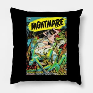 Attack Of The Seaweed Women Comic Pillow