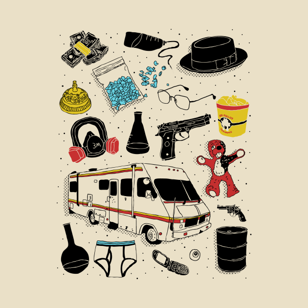 Artifacts: Breaking Bad - Breaking Bad - T-Shirt