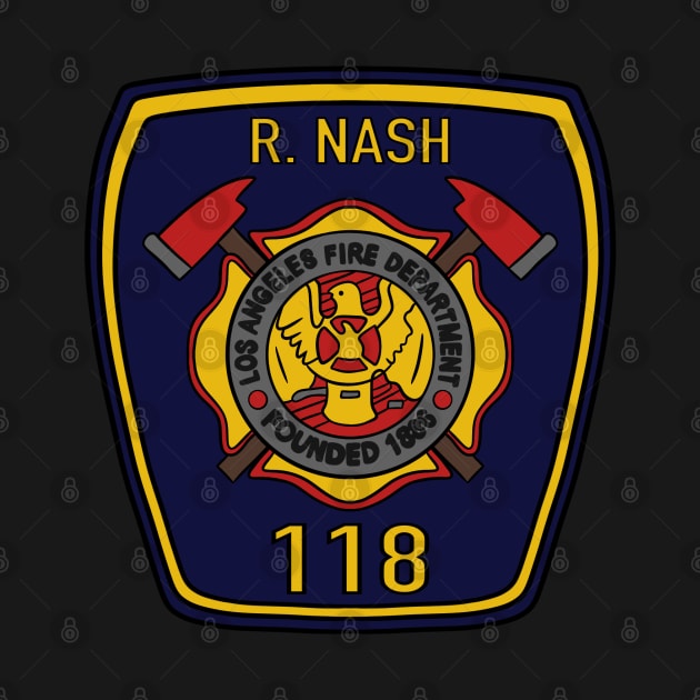 Station 118 LAFD Badge | 911 Bobby Nash by icantdrawfaces