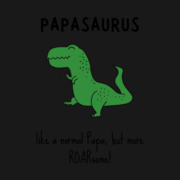 Papasaurus by AllPrintsAndArt