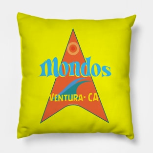 Mondos, Ventura: California Surf Break Pillow