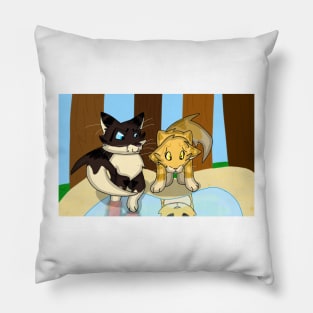 Hawkfrost and Mothwing Pillow