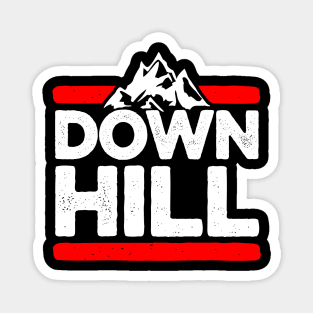 Mountain Bike Downhill Magnet