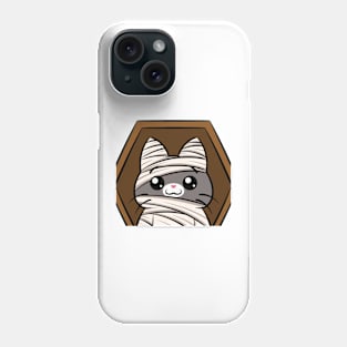 Halloween Costume Cats : Mummy Phone Case