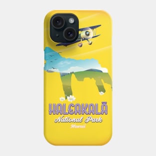 haleakalā national park Hawaii travel poster Phone Case