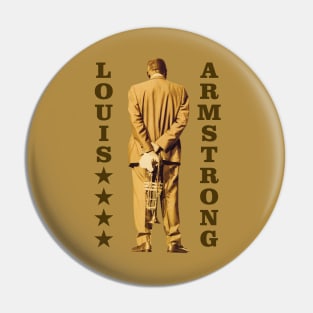 Louis Armstrong Pin