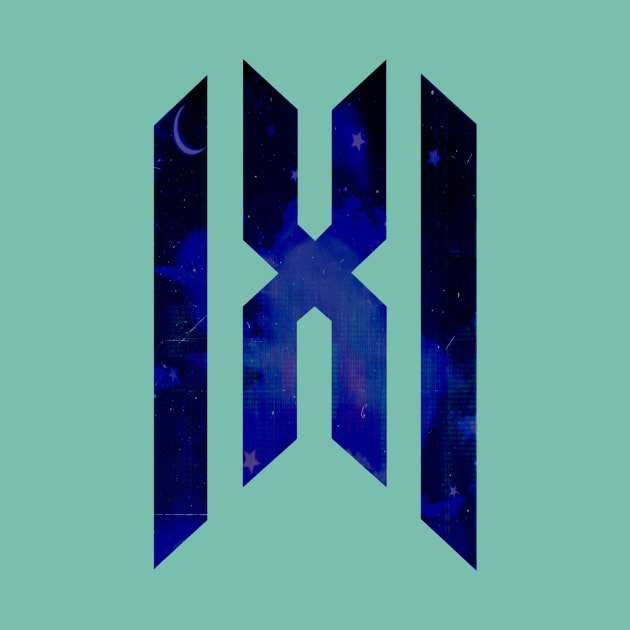 Monsta X Logo Night Sky by KuraiExorcist