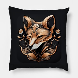 Fox Portrait Pillow