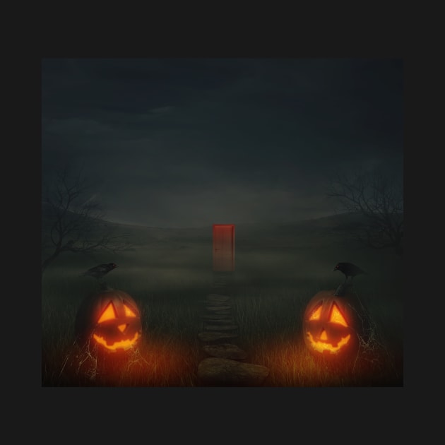 Halloween jack-o'-lanterns by psychoshadow
