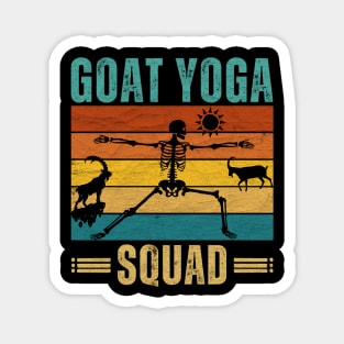 Goat Yoga Squad Magnet