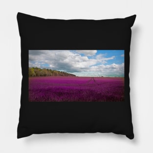 Lavender field in The Cotswolds Pillow