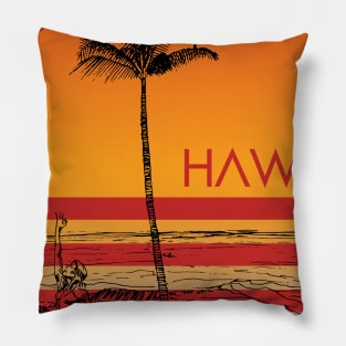 Kona Reef Hawaii Happy Yoga Pillow