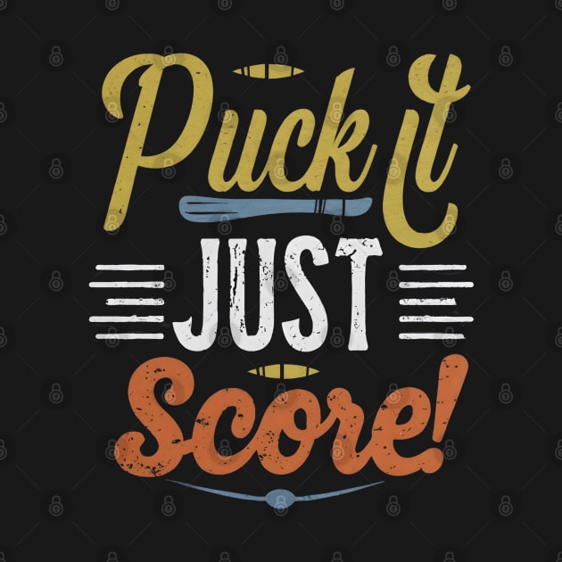 Puck it score it by NomiCrafts