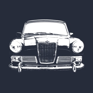 Riley Elf 1960s British classic car monoblock white T-Shirt