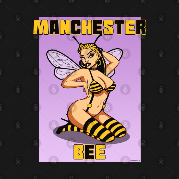 Manchester bee, Manchester honey, Manchester girl by jimmy-digital