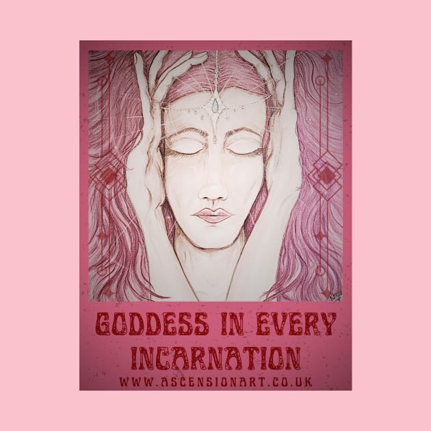 Goddess In Every Incarnation by WWW.ASCENSIONART.CO.UK