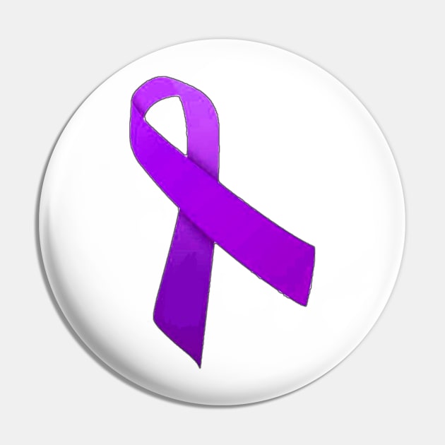 awareness ribbon Pin by ZoeBaruch