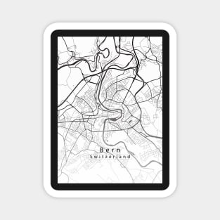 Bern Switzerland City map Magnet