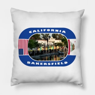 California, Bakersfield City, USA Pillow