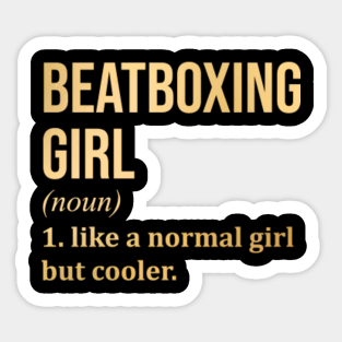 Beatbox Stickers Teepublic