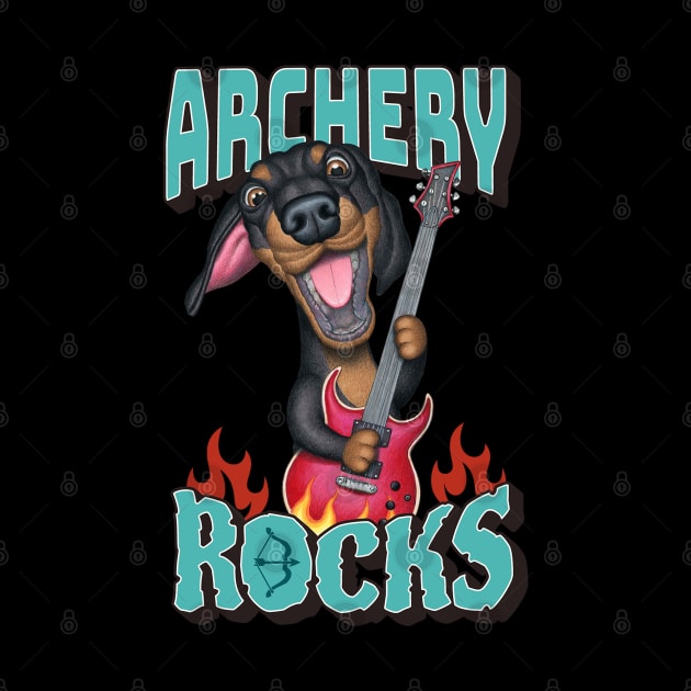 Archery Rocks by Danny Gordon Art