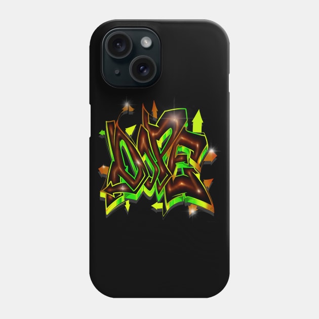 DOPE Graffiti Phone Case by Graffitidesigner