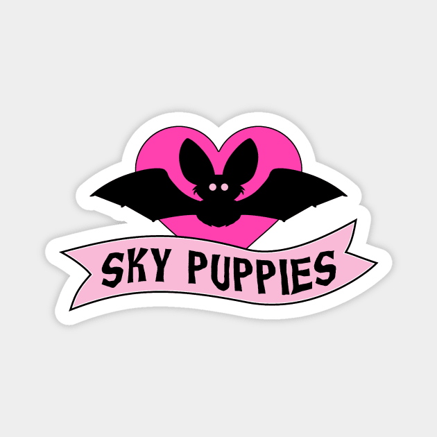 I Heart Skypuppies Magnet by Calico Devil